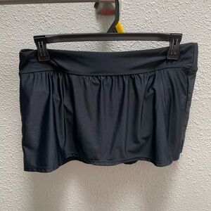 Swim Skirt by Croft & Barrow - Size M - Black - EUC